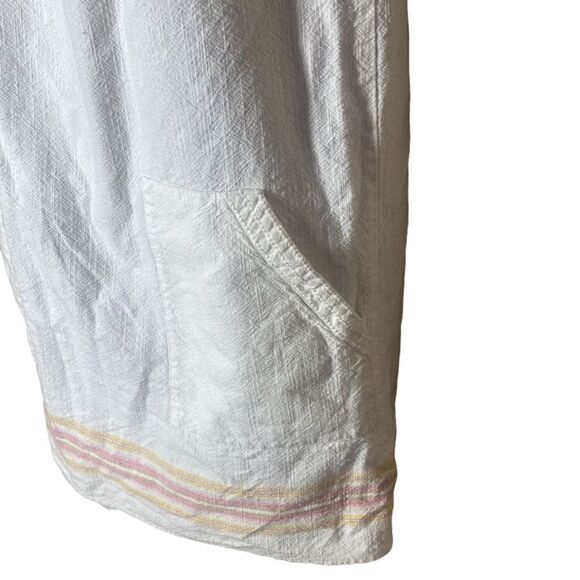 Faherty hailee dress apres soleil stripe xs organic cotton summer Lagenlook - Picture 10 of 13